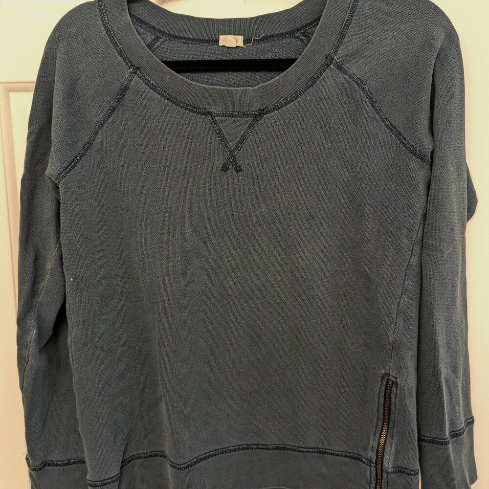 J. Crew Longsleeve Side-zip Top